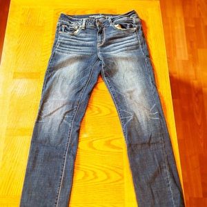 American Eagle Super Stretch Straight Jeans